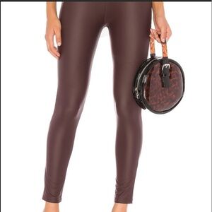 Plush Fleeced Lined Liquid Leggings Size S NWT